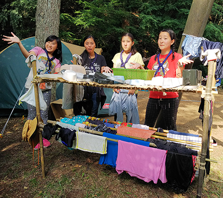 キャンプ 100のコト 100周年記念 公益社団法人ガールスカウト日本連盟